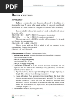 Lab. 6 Buffer Solutions