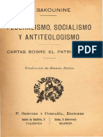 Bakunin - Federalismo, Socialismo y Antiteologismo