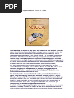 Oráculo Wicca - Significado de Todas as Cartas