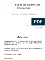 P1. Modelos Hidráulicos - Metodología