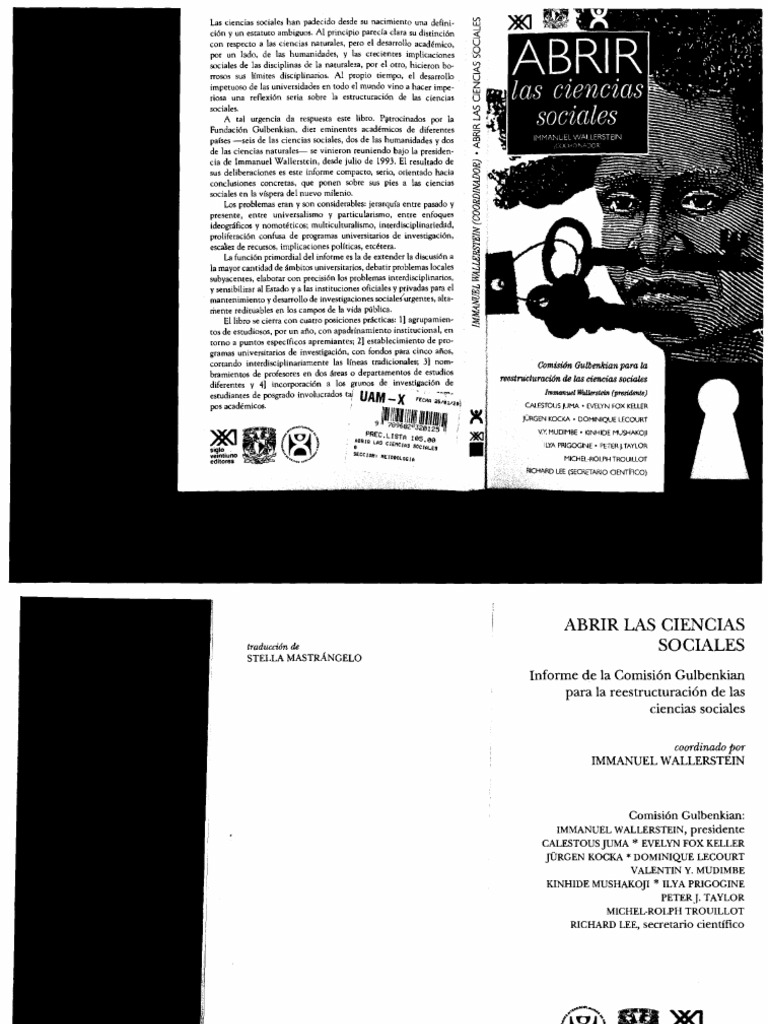 Abrir Las Ciencias Sociales
