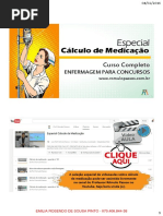 Calculo Medicacao