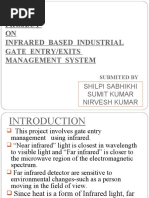 Project ON Infrared Based Industrial Gate Entry/Exits Management System