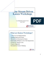 Value Stream Driven Kaizen Workshops