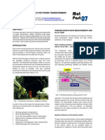 New Diagnostic Tools For Power Transformers: Winding Resistance Measurement and Oltc Test