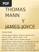thomas mann y james joyce