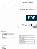 Castoriadis-El Mundo Fragmentado PDF