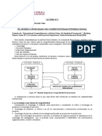 Factores clave del modelo integrado de competitividad internacional