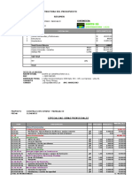 1. Earth 25 - Ppto Obra Comparativo