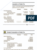 Sample Computation of Estate Tax Part 2