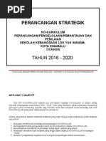 Download Pelan Strategik KoKurikulum 2016 by James Nicholas Johnny SN306332718 doc pdf