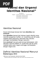 Download Esensi Dan Urgensi Identitas Nasional by Eka Aprillia Devi SN306335363 doc pdf