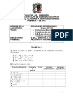 Taller No. 1 de E.D.O. U.distrital I-2016