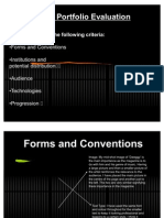 Forms and Conventions Institutions and Potential Distributionmm Audience Technologies Progression M