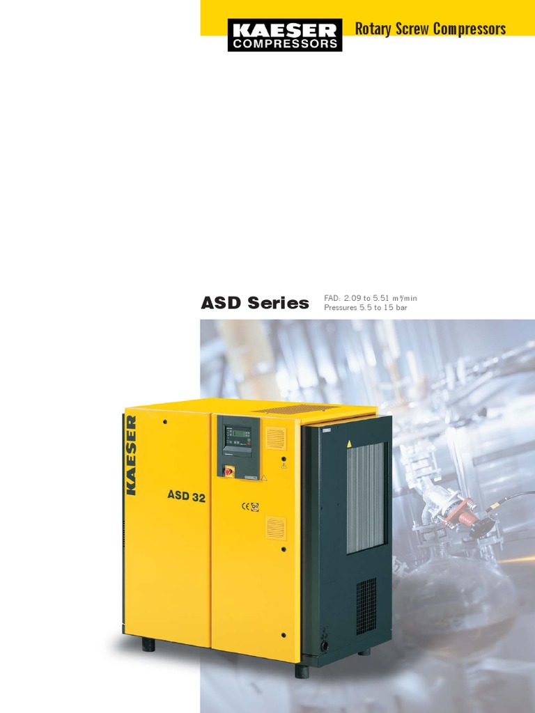 Asd Series KAESER | PDF | Gas Compressor | Mechanical Fan