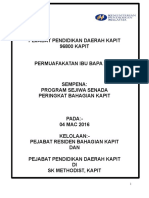 Kertas Konsep Permuafakatan Sejiwa Senada