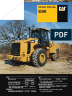 Catalogo Cargador Frontal 950h Caterpillar