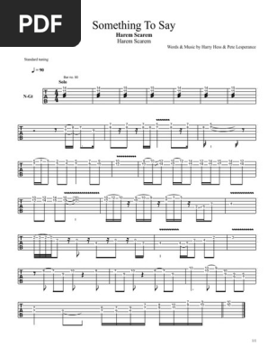 Harem Scarem - Something to Say Solo