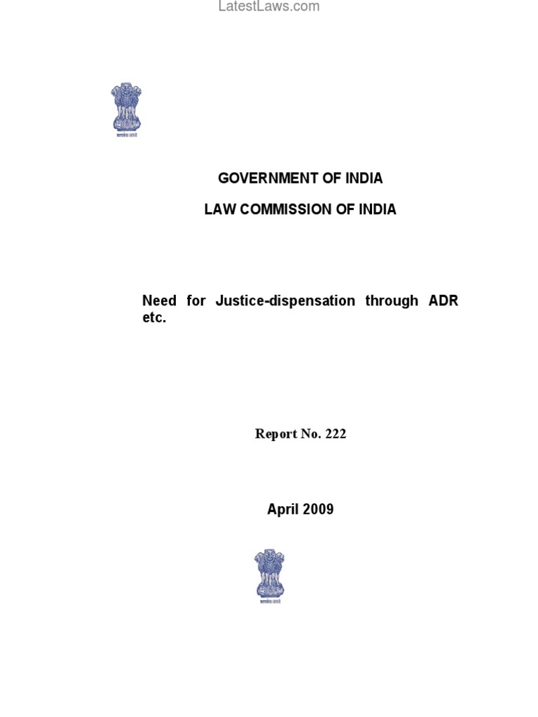 law-commission-report-no-222-need-for-justicedispensation-through