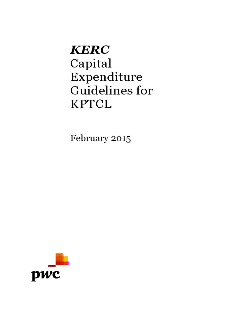 kerc-capital-expenditure-guidelines-for-kptcl-pdf-electrical