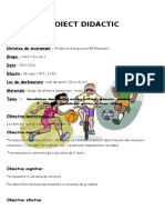 Proiect Didactic Educatie Fizica