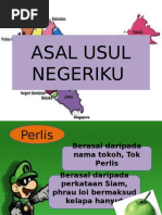 Asal Usul Negeriku