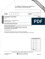 Past Paper Environmental Management 0680 - s07 - QP - 1