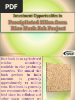 Download Investment Opportunities in Precipitated Silica From Rice Husk Ash Project by Ajay Gupta SN306357494 doc pdf