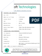 Offline Form Filling Data Entry Projects