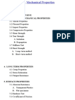 Stress-Strain Curve 3. Short Term Mechanical Properties