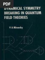 Miransky, Dynamical Symmetry Breaking in Quantum Field Theories