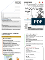 Programme Mai-Juin 2010