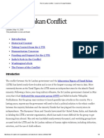 The Sri Lankan Conflict - Council On Foreign Relations