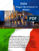 Protocol În Afaceri-Italia