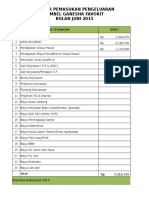 Daftar Pemasukan & Pengeluaran Bulanan