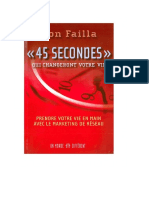 45 Secondes Qui Changeront Votre Vie PDF
