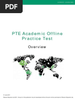 Overview PTEA Practice Test