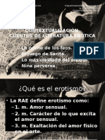 CONTEXTUALIZACIÓN literatura erótica