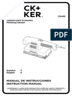 Lijadora para Acabados Finishing Sander