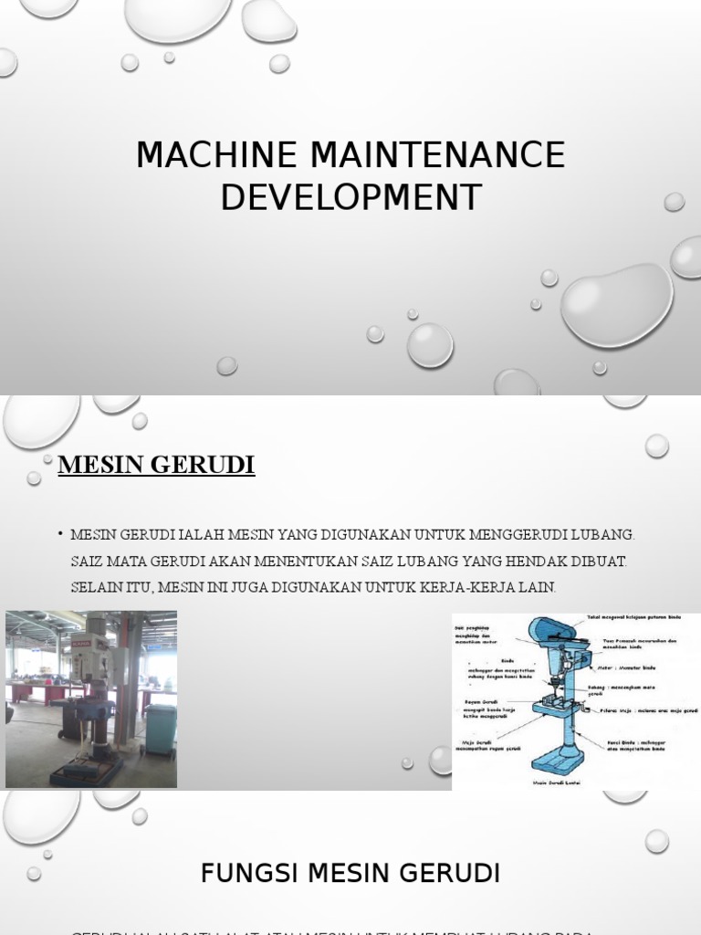 Machine Maintenance Pdf