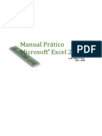 A PostilaLa Excel 2007 Intermediario