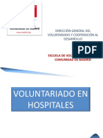 Voluntariado en Hospitales