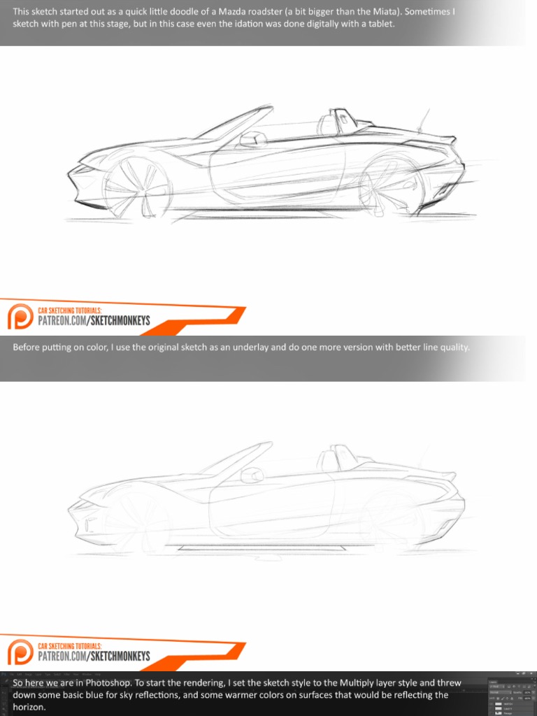 Car Drawing | PDF