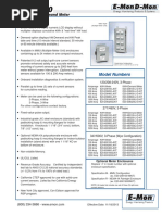 E-Mon Class 2000 Meter Installation Guide | PDF | Electrical Wiring ...