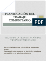 Planificacion Del Trabajo Comunitario1 PDF