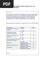 PRAM Score for Pediatric Asthma Assessment | PDF | Neck | Medicine
