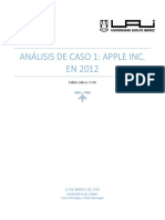 Análisis de Caso Apple Inc