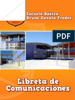  Libreta de Comunicaciones Escuela Bruno Zavala Fredes