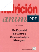Nutrición Animal. McDonald PDF