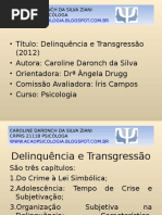 Delinquência e Transgressão 